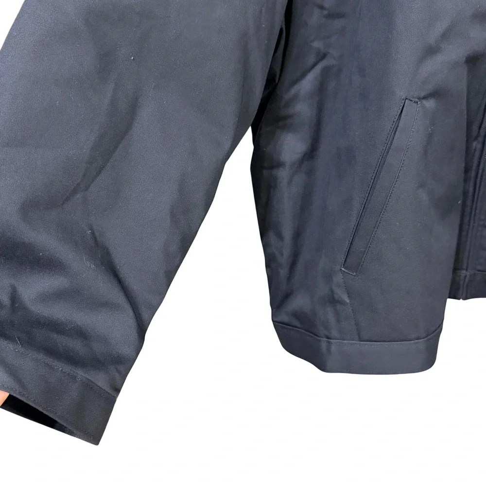 Dickies Insulated Eisenhower Jacket Mens 5XL Dark black Work Coat NEW‎
